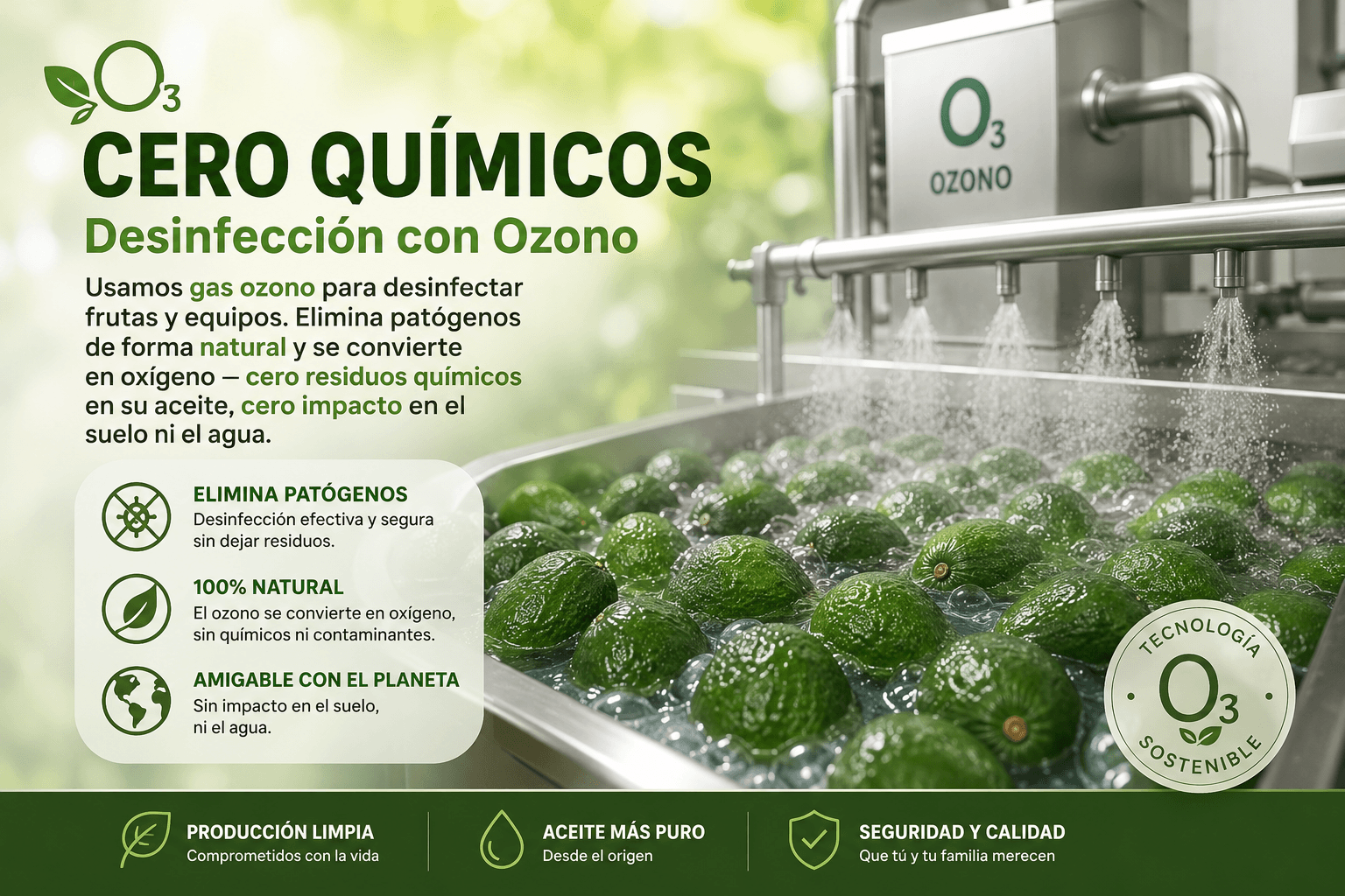 Desinfección con Ozono