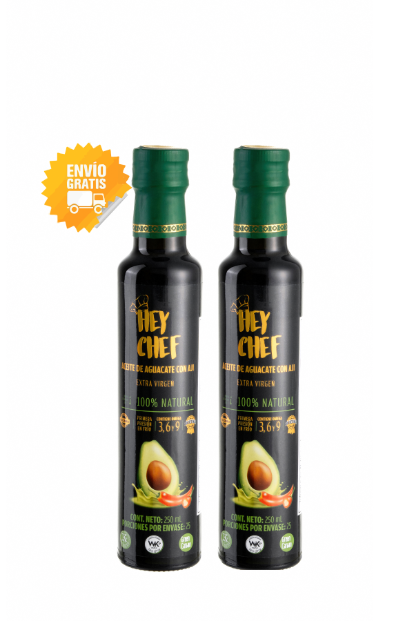 Aceite de Aguacate HEY CHEF 250 mL. x 2 Unidades - Imagen 2