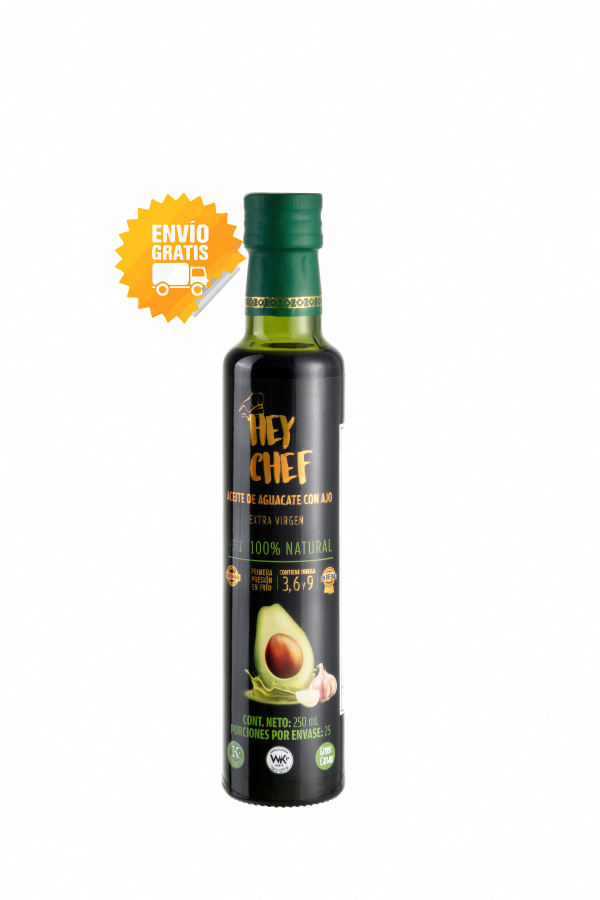 Aceite de Aguacate HEY CHEF 250 mL. - Imagen 3