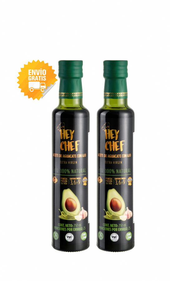 Aceite de Aguacate HEY CHEF 250 mL. x 2 Unidades - Imagen 3
