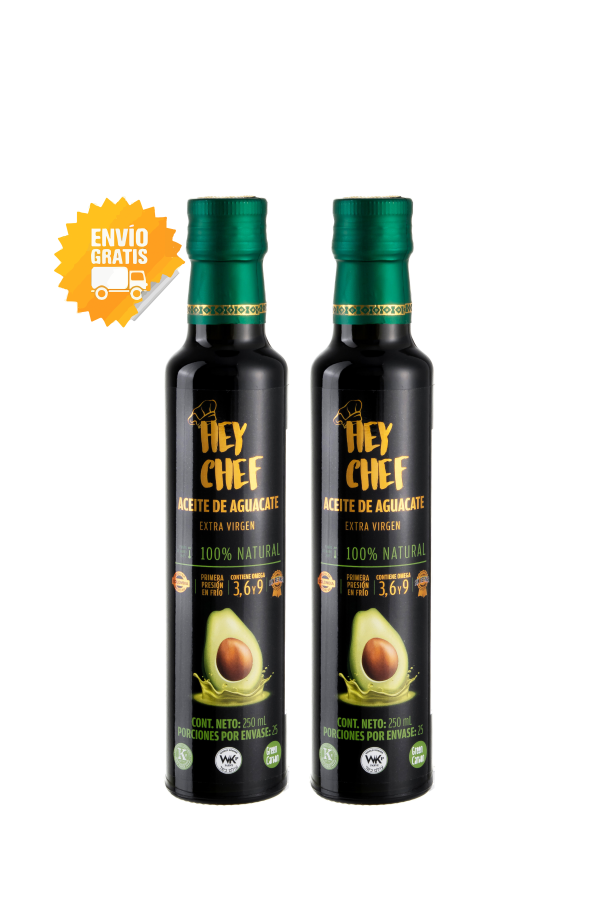 Aceite de Aguacate HEY CHEF 250 mL. x 2 Unidades
