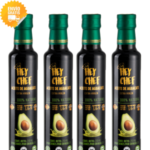Aceite de Aguacate HEY CHEF 250 mL. x 4 Unidades