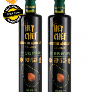Aceite de Aguacate HEY CHEF 750 mL. x 2 Unidades